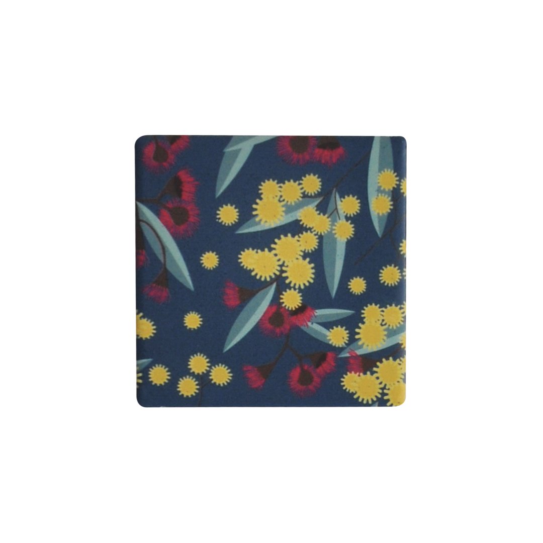 Ceramic Coaster - OPULENT WILD FLOWERS